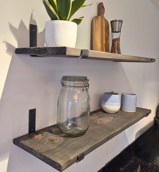 Wall Shelf | Industrial Steel Bracket