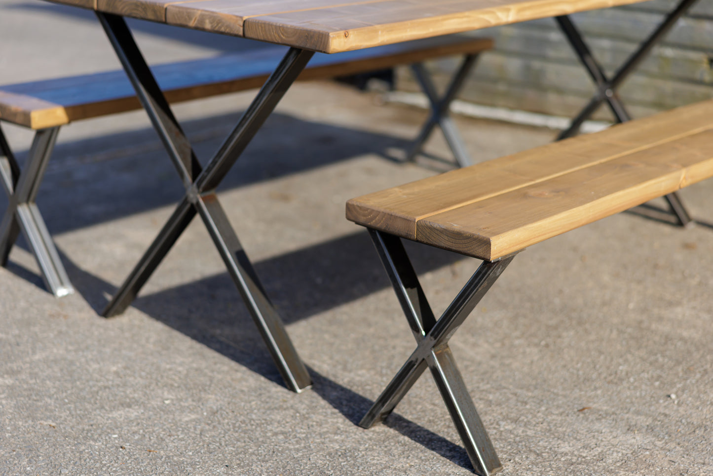Outdoor Table | X Style Leg