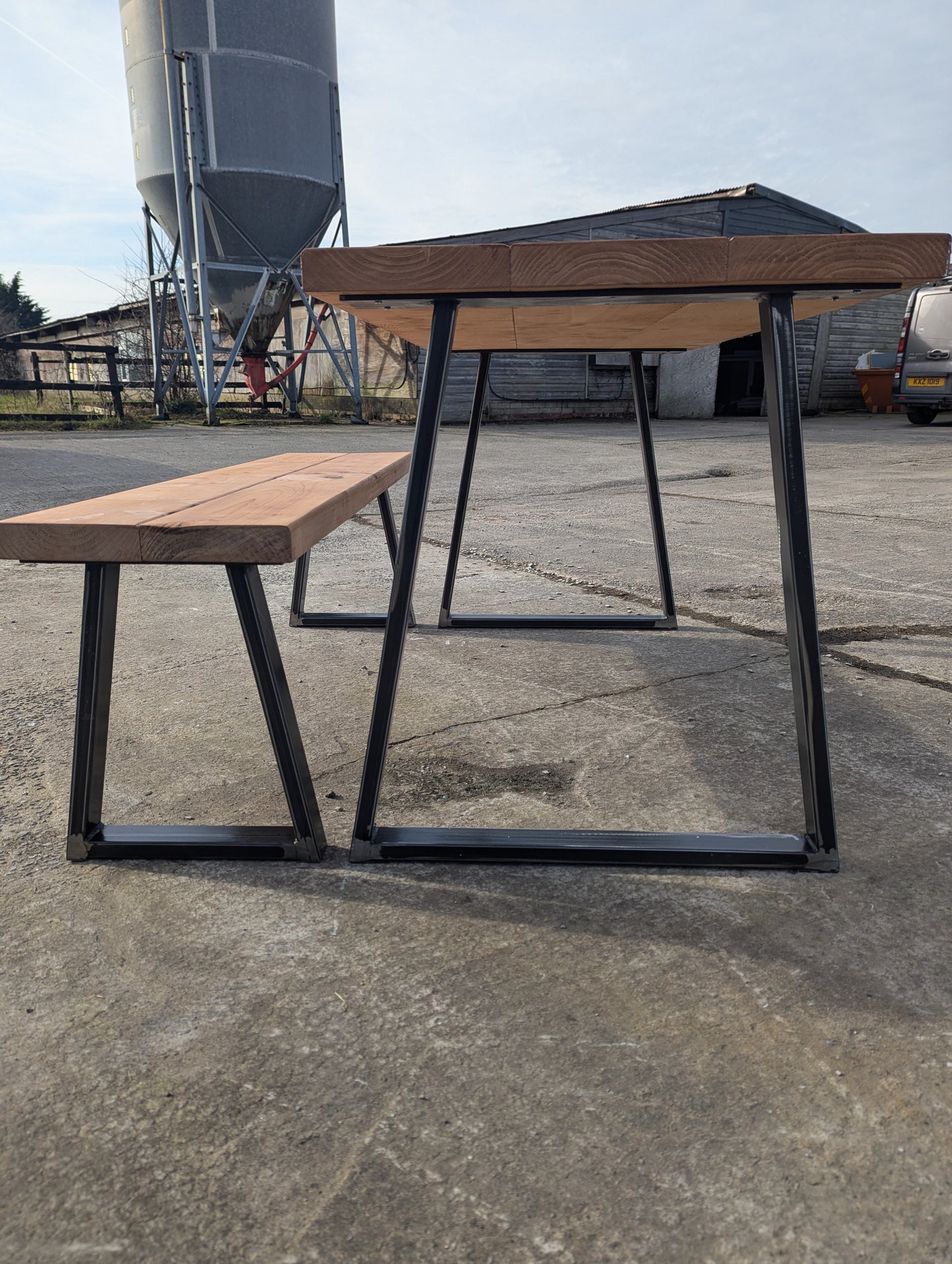 Dining Table | Trapeze Legs