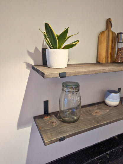 Wall Shelf | Industrial Steel Bracket