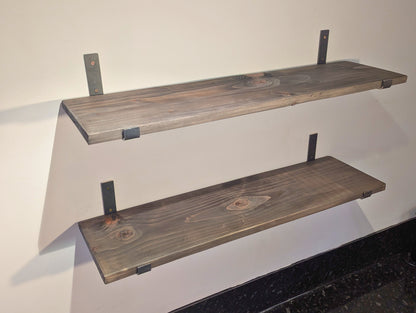 Wall Shelf | Industrial Steel Bracket