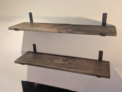Wall Shelf | Industrial Steel Bracket