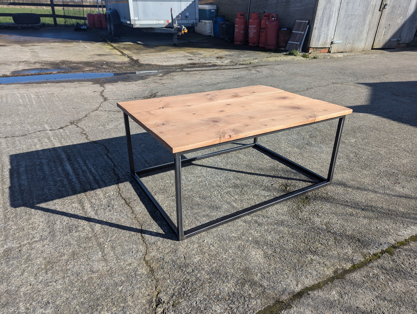 Coffee Table | Rustic Wood