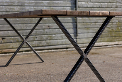 Outdoor Table | X Style Leg