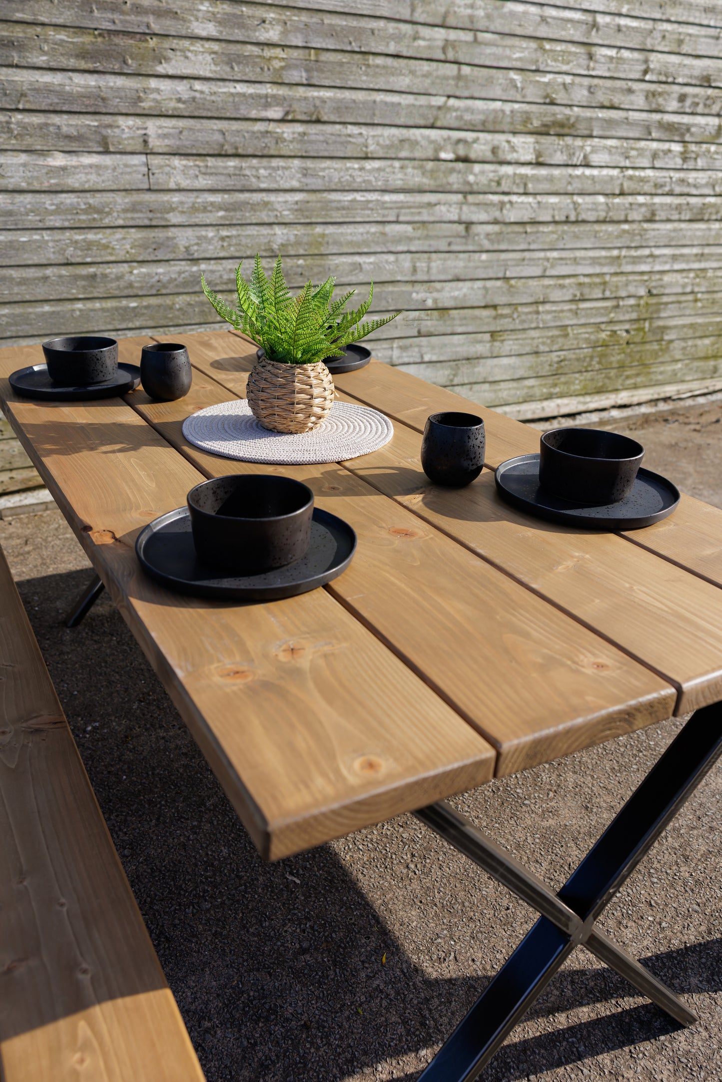 Outdoor Table | X Style Leg