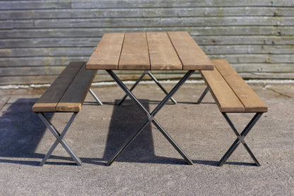 Outdoor Table | X Style Leg